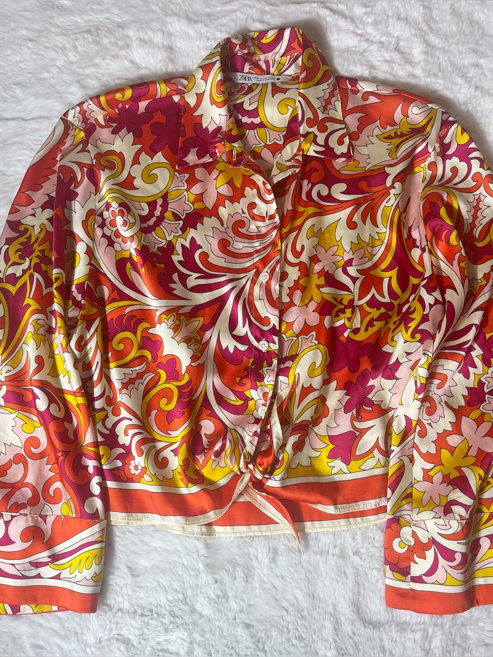 Zara Printed Top
